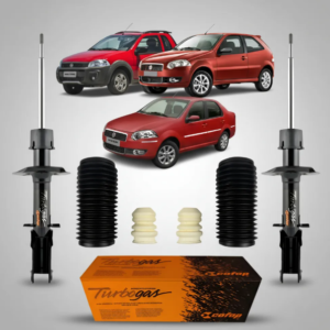 Kit Amortecedor Dianteiro Cofap Palio Siena Strada Base Reta