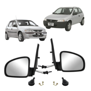 Par Retrovisor Celta 2000 2001 2002 2003 A 2006 Com Controle