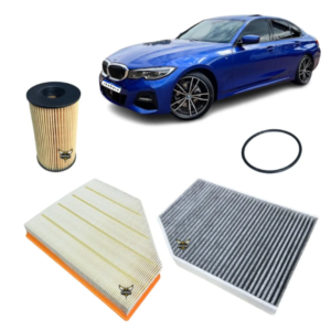 Kit Filtro Ar Motor + Óleo + Cabine Bmw 320i M Sport G20