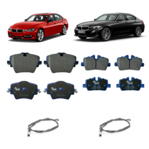 Kit Pastilha Freio Dianteira Traseiro Sen Bmw 320i 19-21